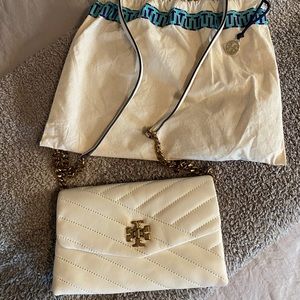 Tory Burch - off white crossbody purse
